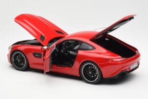 Mercedes AMG GT C190 Punainen Norev 1:18 183496 Metalli — kuva 5 / 8