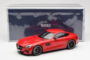 Mercedes AMG GT C190 Punainen Norev 1:18 183496 Metalli — kuva 8 / 8