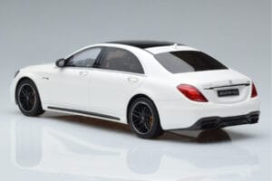 Mercedes AMG S63 W222 Diamond Valkoinen GT Spirit 1:18 B66965714 Hartsi — kuva 5 / 6