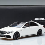 Mercedes AMG S63 W222 Diamond Valkoinen GT Spirit 1:18 - image 6 of 6