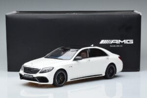 Mercedes AMG S63 W222 Diamond Valkoinen GT Spirit 1:18 B66965714 Hartsi — kuva 6 / 6