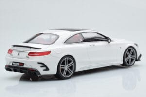 Mercedes Brabus 900 S-Class C222 Coupe Polar Valkoinen GT Spirit 1:18 GT747 Hartsi — kuva 2 / 6