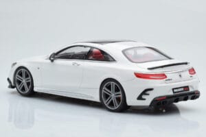 Mercedes Brabus 900 S-Class C222 Coupe Polar Valkoinen GT Spirit 1:18 GT747 Hartsi — kuva 5 / 6