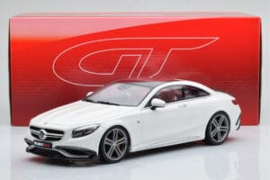 Mercedes Brabus 900 S-Class C222 Coupe Polar Valkoinen GT Spirit 1:18 GT747 Hartsi — kuva 6 / 6