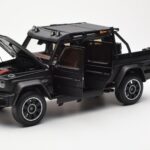 Mercedes Brabus G800 W463 Adventure XLP Night Musta Magno Almost Real 1:18 - image 2 of 8