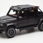 Mercedes Brabus G800 W463 Adventure XLP Night Musta Magno Almost Real 1:18