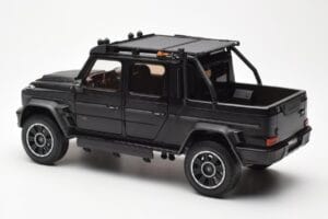 Mercedes Brabus G800 W463 Adventure XLP Night Musta Magno Almost Real 1:18 860525 Metalli — kuva 7 / 8