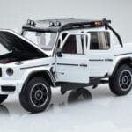Mercedes Brabus G800 W464 Adventure XLP Polar Valkoinen Almost Real 1:18 - image 2 of 8