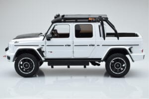 Mercedes Brabus G800 W464 Adventure XLP Polar Valkoinen Almost Real 1:18 860524 Metalli — kuva 4 / 8