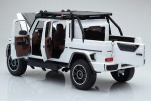 Mercedes Brabus G800 W464 Adventure XLP Polar Valkoinen Almost Real 1:18 860524 Metalli — kuva 5 / 8