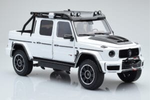 Mercedes Brabus G800 W464 Adventure XLP Polar Valkoinen Almost Real 1:18 860524 Metalli — kuva 6 / 8
