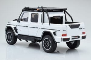 Mercedes Brabus G800 W464 Adventure XLP Polar Valkoinen Almost Real 1:18 860524 Metalli — kuva 7 / 8