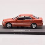 Mercedes C-Class W202 C220 Oranssi Metallic Dealer Edition Minichamps 1:43