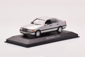 Mercedes C-Class W202 C220 Hopea Minichamps 1:43 B66005705-M1 Metalli — kuva 2 / 4
