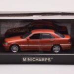 Mercedes C-Class W202 C240 Oranssi Metallic Minichamps 1:43 - image 4 of 4