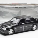 Mercedes C-Class W202 C36 AMG Musta Metallic UT Models 1:18 - image 6 of 6