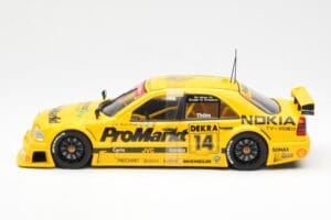 Mercedes C-Class W202 #14 K. Thiim DTM 1994 UT Models 1:18 180943314 Metalli — kuva 3 / 6