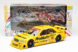 Mercedes C-Class W202 #15 Ommen DTM 1994 UT Models 1:18 180943315 Metalli — kuva 6 / 6