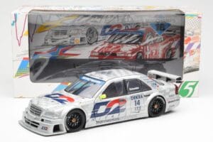 Mercedes C-Class W202 #14 Team AMG B. Schneider DTM 1995 UT Models 1:18 180953314 Metalli — kuva 6 / 6