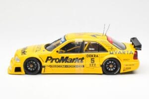 Mercedes C-Class W202 #5 Team Zakspeed Grau DTM 1995 UT Models 1:18 180953305 Metalli — kuva 3 / 6