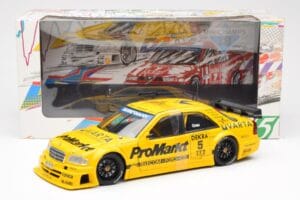 Mercedes C-Class W202 #5 Team Zakspeed Grau DTM 1995 UT Models 1:18 180953305 Metalli — kuva 6 / 6