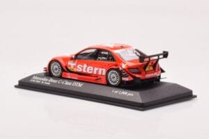 Mercedes C-Class W204 DTM Stern AMG Mercedes #17 M. Lauda DTM 2009 Minichamps 1:43 400093817 Metalli — kuva 3 / 4