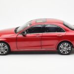 Mercedes C-Class W205 Punainen Metallic Asia Exclusive Norev 1:18 - image 4 of 8