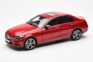 Mercedes C-Class W205 Punainen Metallic Asia Exclusive Norev 1:18 183835