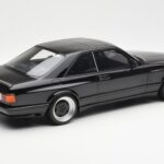 Mercedes 560 SEC C126 AMG Widebody Musta Otto 1:18 OT187 - image 2 of 6