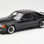 Mercedes 560 SEC C126 AMG Widebody Musta Otto 1:18 OT187
