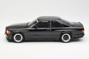 Mercedes 560 SEC C126 AMG Widebody Musta Otto 1:18 OT187 Hartsi — kuva 3 / 6