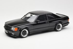 Mercedes 560 SEC C126 AMG Widebody Musta Otto 1:18 OT187