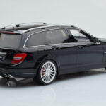 Mercedes C63 AMG S204 T-Model Musta GT Spirit 1:18 - image 2 of 6