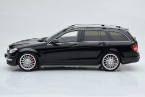 Mercedes C63 AMG S204 T-Model Musta GT Spirit 1:18 GT760 Hartsi — kuva 3 / 6