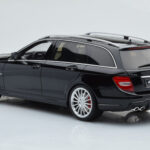 Mercedes C63 AMG S204 T-Model Musta GT Spirit 1:18 - image 5 of 6
