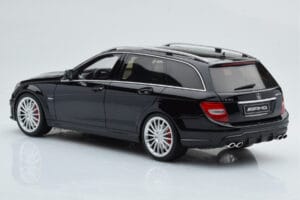 Mercedes C63 AMG S204 T-Model Musta GT Spirit 1:18 GT760 Hartsi — kuva 5 / 6
