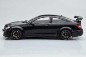 Mercedes C63 AMG W204 Black Series Musta GT Spirit 1:18 ZM019 Hartsi — kuva 3 / 7