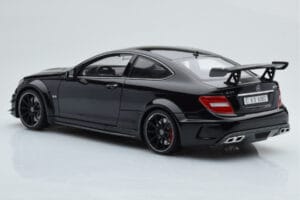 Mercedes C63 AMG W204 Black Series Musta GT Spirit 1:18 ZM019 Hartsi — kuva 5 / 7