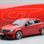 Mercedes C63 AMG W204 Black Series Punainen GT Spirit 1:18 - image 6 of 6