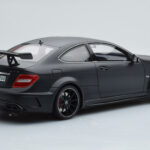 Mercedes C63 AMG W204 Black Series Matta Musta GT Spirit 1:18 - image 2 of 6