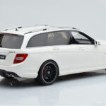 Mercedes C63 AMG S204 T-Model Valkoinen GT Spirit 1:18 - image 2 of 8
