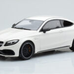 Mercedes C63S AMG C205 Coupe Valkoinen GT Spirit 1:18