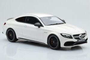 Mercedes C63S AMG C205 Coupe Valkoinen GT Spirit 1:18 B66965707 Hartsi — kuva 4 / 6