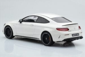 Mercedes C63S AMG C205 Coupe Valkoinen GT Spirit 1:18 B66965707 Hartsi — kuva 5 / 6