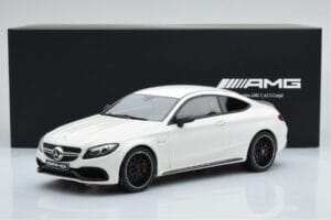 Mercedes C63S AMG C205 Coupe Valkoinen GT Spirit 1:18 B66965707 Hartsi — kuva 6 / 6