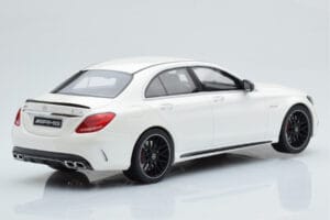 Mercedes C63S AMG W205 Valkoinen GT Spirit 1:18 B66960370 Hartsi — kuva 2 / 6
