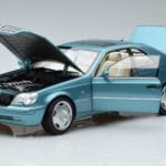 Mercedes CL600 C140 Sininen Metallic Norev 1:18 183448 Metalli - image 2 of 7