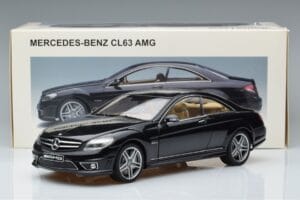 Mercedes CL63 AMG C216 Musta AUTOart 1:18 76169 Metalli — kuva 6 / 6