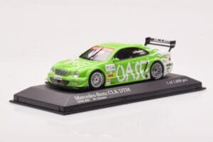 Mercedes CLK DTM Team OASE AMG #16 M. Tiemann DTM 2001 Minichamps 1:43 400023116 Metalli — kuva 2 / 4