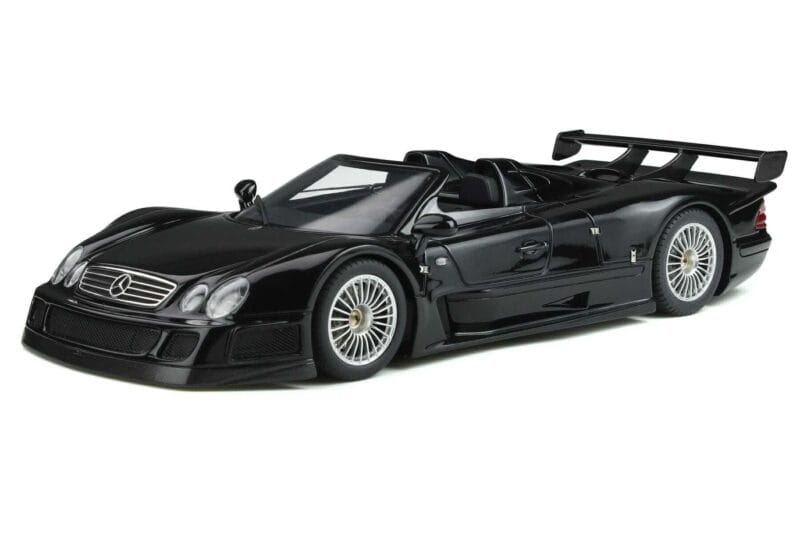 Mercedes CLK GTR Roadster Musta GT Spirit 1:18 GT826 Hartsi